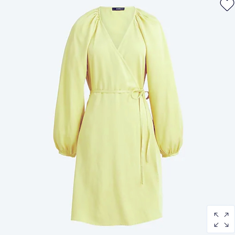 J.Crew Drapey wrap mini dress BG466
